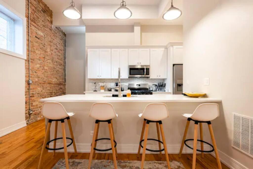 芝加哥Luxurious Downtown 3 Bed 2 Bth公寓 外观 照片